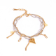 Couleur or et argent/Taille unique/Bracelet style 1