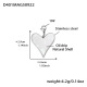 D401-Pendentif Love en acier Image11