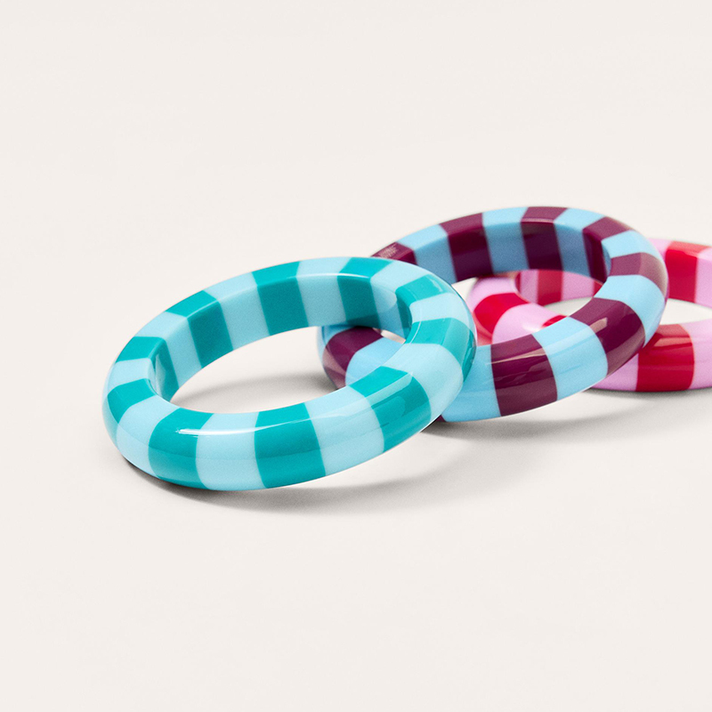 Bracelet Simple En Résine, 1 Pièce Image3