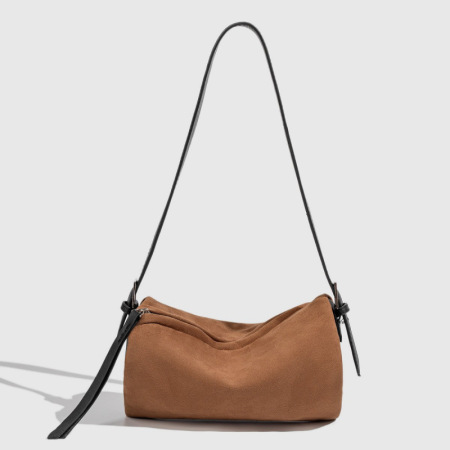 Sac bandoulière femme uni décontracté, collection Simple Series (1 pièce)