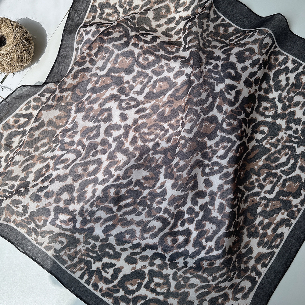 Bandana À Motif Léopard Rétro 1 Pièce h5Image3