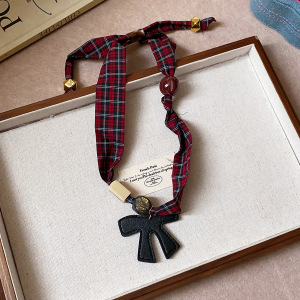 Collier Pendentif Ethnique Rétro En Acrylique Motif Léopard 1 Pièce h5 