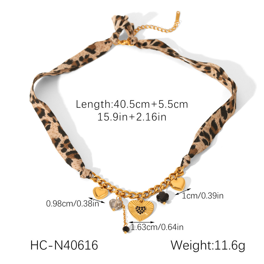 Ensemble De Colliers Pour Femme, 1 Pièce, En Polyester Doré, Strass Et Zircons Image2