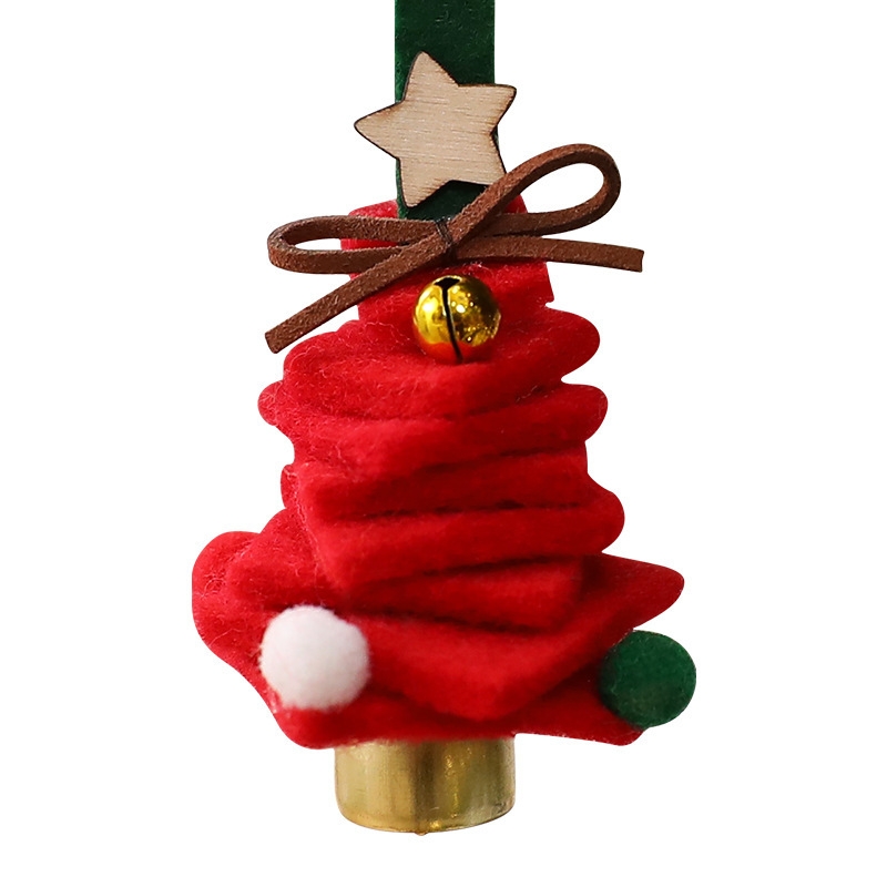 1 Sapin De Noël Classique En Feutrine De Laine - Fournitures De Fête Image5