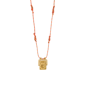 Collier Tressé Sophistiqué Pour Femme, En Acier Inoxydable Imperméable, Motif Fraise (1 Pièce) h5 Image7