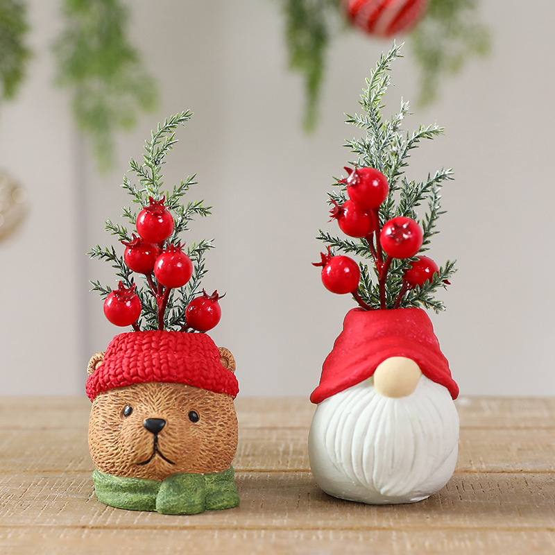 1 Décoration De Noël En Résine Pour Fêtes Image3