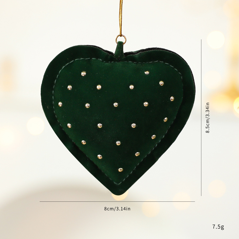1 Pièce Nœud Papillon Et Cœur De Noël En Polyester Pour Articles De Fête Pour Femmes 