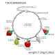 TXE416-Bracelet DIY en acier 16+5cm Image4