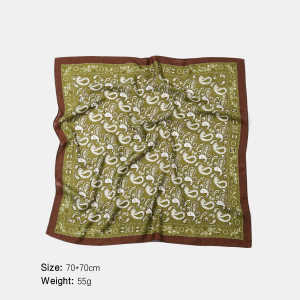 Bandana Rétro En Polyester À Motif Cachemire De Couleurs Mélangées, 1 Pièce h5 