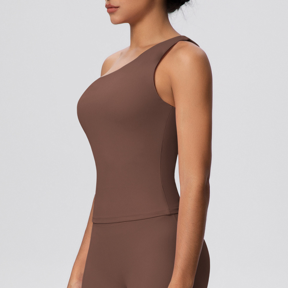 Haut De Sport Moulant Uni Ultra-Extensible, Effet Seconde Peau, 1 Pièce Image4