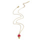 Collier Champignon Doré