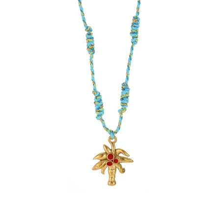 Collier tressé luxueux en acier inoxydable imperméable avec croix (1 pièce) 2