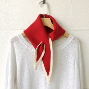 Écharpe D'Hiver En Viscose De Couleurs Mélangées Pour Femme, 1 Pièce h5 Image3