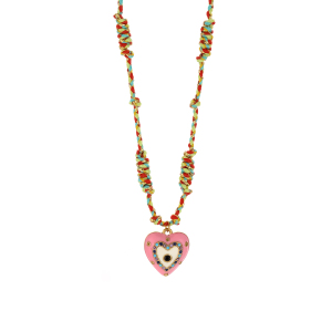 Collier Pendentif Femme En Acier Inoxydable Imperméable Avec Pendentif Cœur Romantique (1 Pièce) h5 Image5