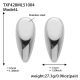 TXF428-Grandes boucles d'oreilles en acier Image11