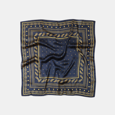 Bandana en polyester à motif cachemire rétro 1 pièce