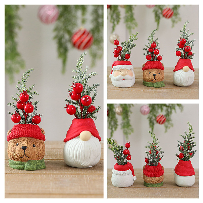 1 Décoration De Noël En Résine Pour Fêtes Image4
