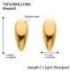 TXF428-Petites boucles d'oreilles en or Image10