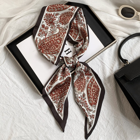 1 superbe bandana en polyester à motif cachemire pour femme 2