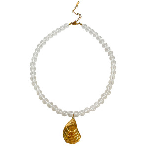 Collier Pendentif En Perles De Verre 1 Pièce h5