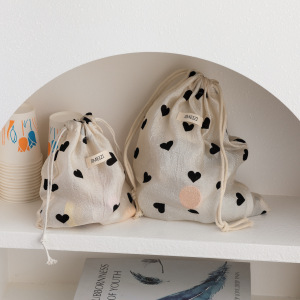 1 Sac À Bijoux Simple En Forme De Cœur h5 Image3