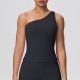 Gilet asymétrique 7129 - Noir/L Image7