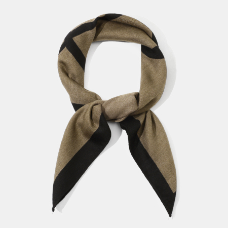 Bandana en polyester à motif de lignes irrégulières, 1 pièce 2