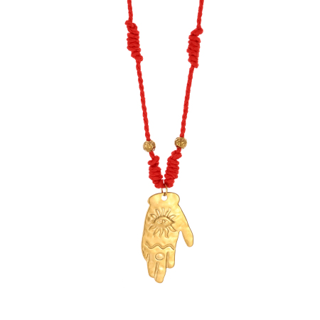 Collier pendentif femme en acier inoxydable doré, orné d'un coquillage charmant (1 pièce)