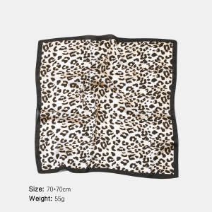 Bandana En Polyester À Motif Léopard 1 Pièce h5
