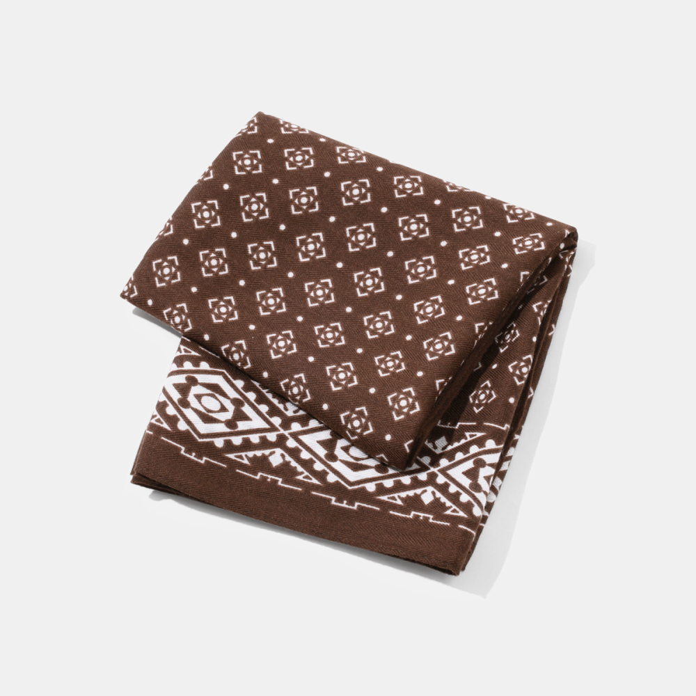 Bandana En Polyester À Motif Cachemire Rétro 1 Pièce h5Image5