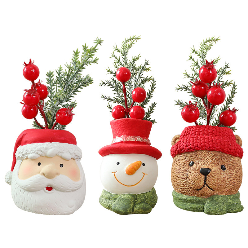 1 Décoration De Noël En Résine Pour Fêtes Image5