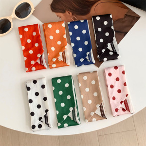 1 Bandana Pour Femme En Polyester À Pois Colorés h5 Image3