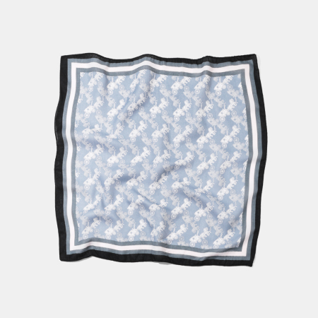 Bandana en polyester à motif de calèche rétro 1 pièce