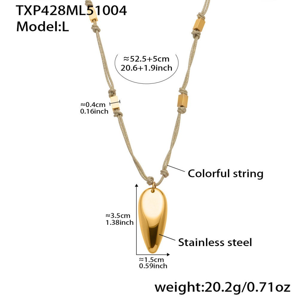 Ensembles De Bijoux Pour Femmes En Acier Inoxydable De Forme Irrégulière, Étanches Et De Couleur Dorée 