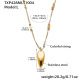 TXP428-Grand collier en or 52+5cm 