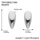 TXF428-Petites boucles d'oreilles en acier Image12