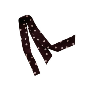 Bandana Vintage En Polyester À Pois Pour Femme, 1 Pièce h5 Image4