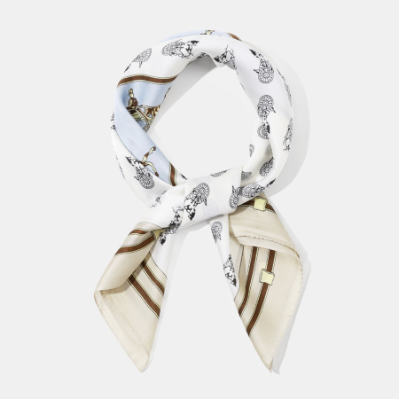 Bandana en polyester à motif cheval rétro 1 pièce 2