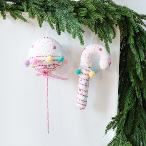 1 Pièce De Décorations Alimentaires De Noël En Mousse De Polyuréthane Blanche Pour Fêtes h5 Image3