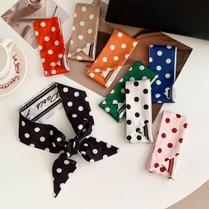 1 Bandana Pour Femme En Polyester À Pois Colorés h5 Image2