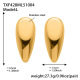 TXF428-Grandes boucles d'oreilles en or Image9