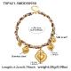 Collier en or TXP421-3 - 38 + 5 cm Image5