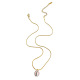 Collier pendentif rose Image3