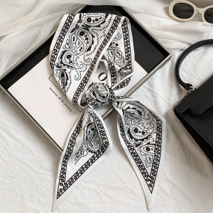 1 Superbe Bandana En Polyester À Motif Cachemire Pour Femme h5 