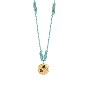 Collier Tressé Pour Femme En Acier Inoxydable Imperméable, De Forme Fantaisiste Et Irrégulière (1 Pièce) h5 Image6
