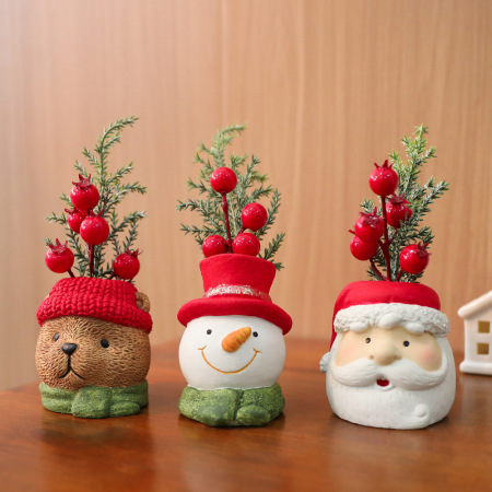 1 décoration de Noël en résine pour fêtes