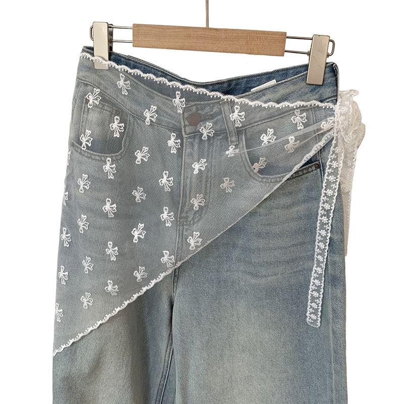 1 Écharpe D'Été En Polyester Et Dentelle Douce Pour Femme h5Image4