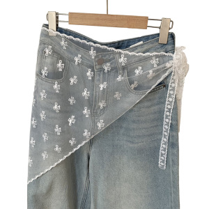 1 Écharpe D'Été En Polyester Et Dentelle Douce Pour Femme h5 Image4