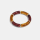 Marron clair + rouge vin Image2