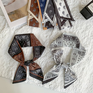 Bandana Pour Femme En Polyester À Motif Cachemire Rétro, 1 Pièce h5 Image4